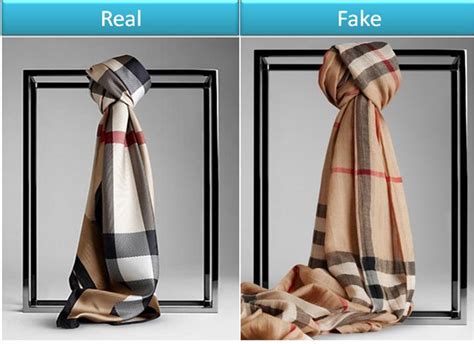 tell fake burberry|genuine burberry scarf.